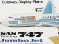 Boeing 747 Cutaway Display Plane