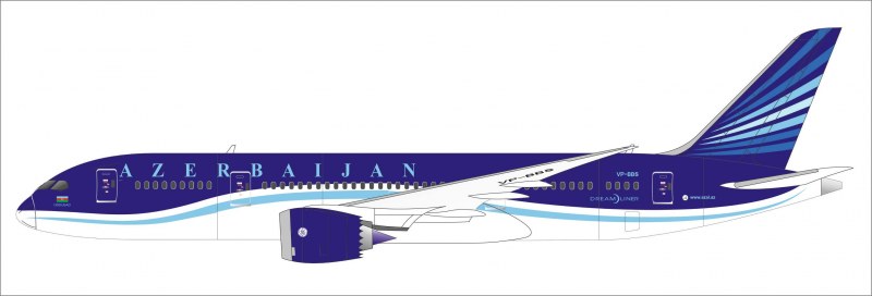 Attach Before Flight - Boeing 787 Azerbaijan Airlines