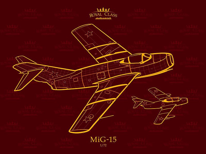 Eduard Bausätze - MiG-15 Royal Class Box