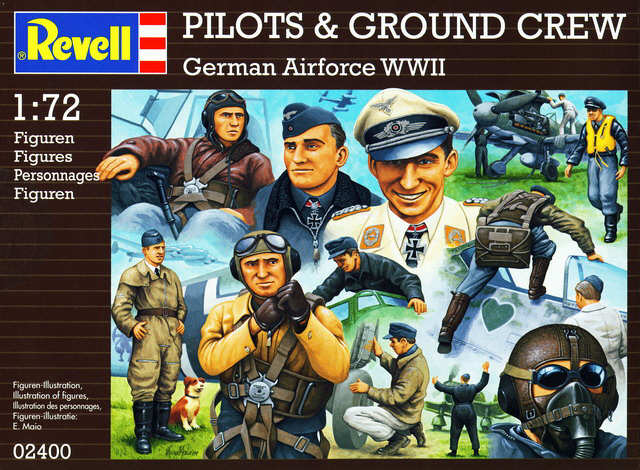 Revell - Pilots & Ground Crew / German Airforce WWII
