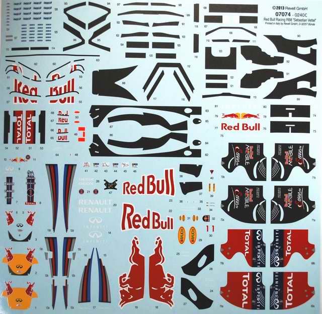 Revell - Red Bull Racing RB8 "Sebastian Vettel"