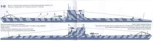 U.L.A.D. - Decalsatz für Revell U-Boot VII-C