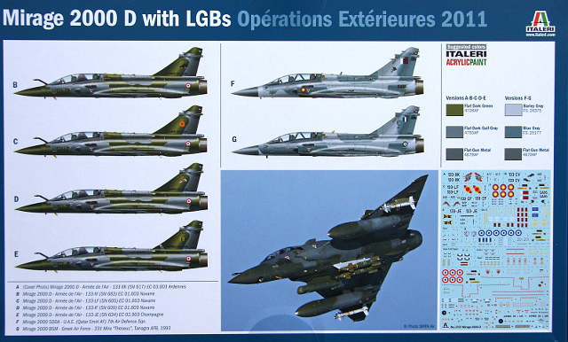 Italeri - Mirage 2000 D with LGBs