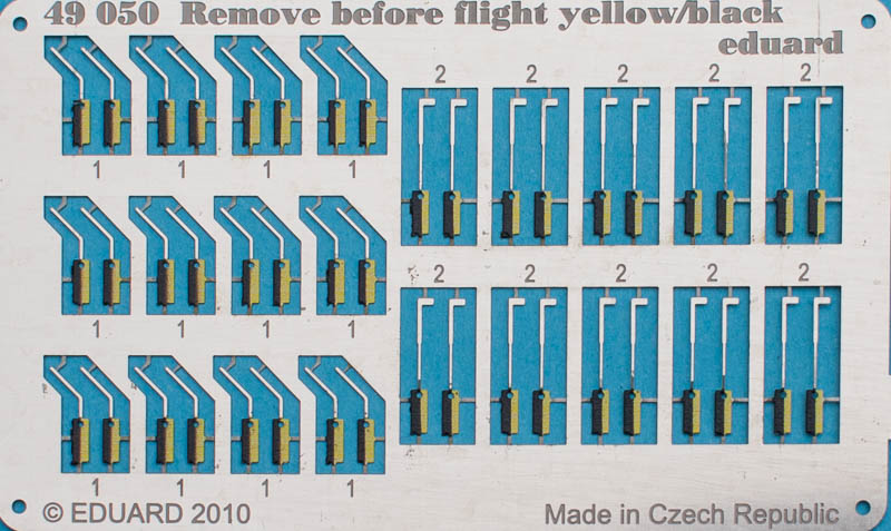 Eduard Ätzteile - Remove Before Flight yellow/black