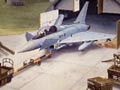 Diorama Set Eurofighter Typhoon & Shelter