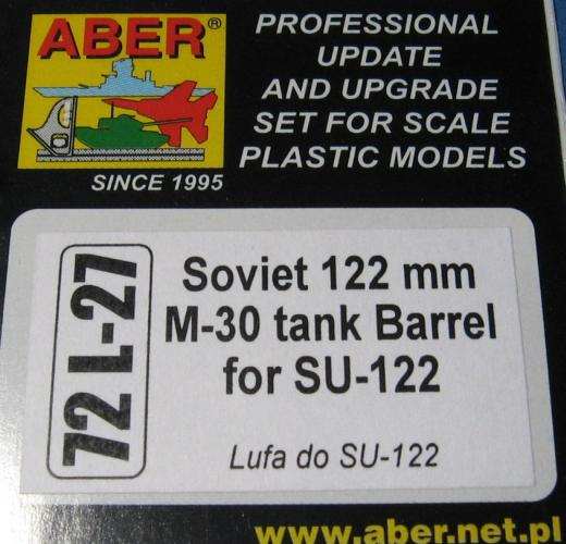 Aber - Soviet 122m M-30 Tank Barrel for SU-122