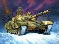 Russian MBT T-72B with EDZ