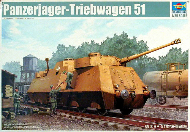 Trumpeter - Panzerjäger-Triebwagen 51