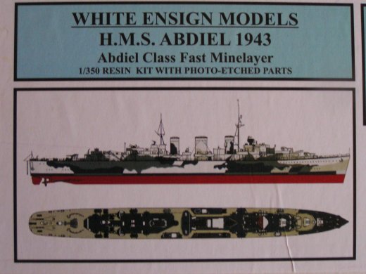 White Ensign Models - H.M.S. Abdiel