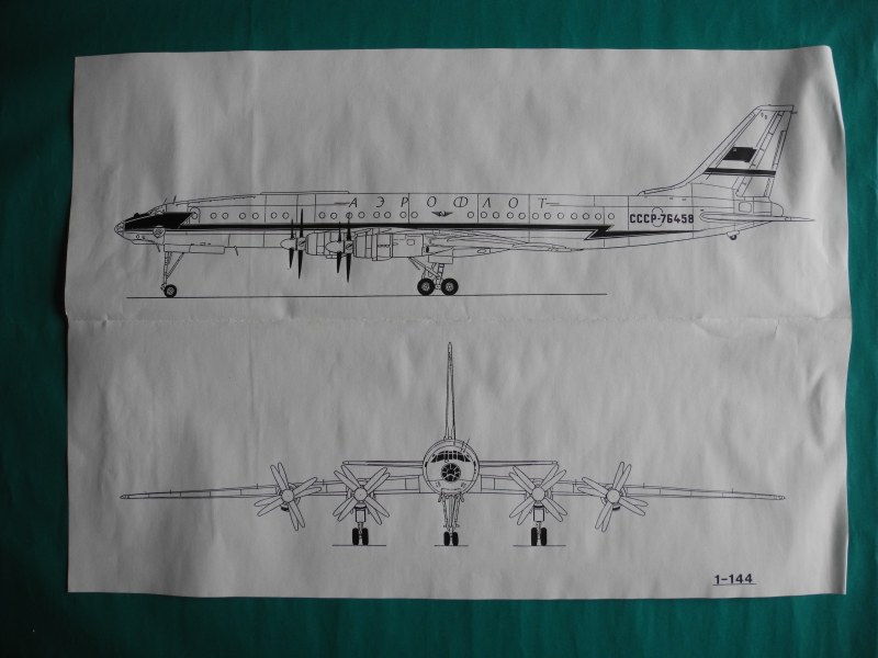 Welsh Models - Tupolev Tu-114 Cleat