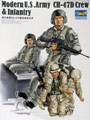 Modern U.S. Army CH-47D Crew & Infantry