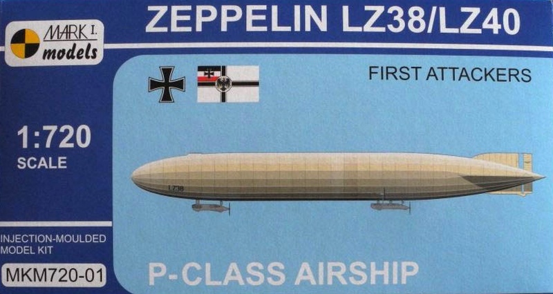 Mark I Models - Zeppelin LZ38/LZ40 P-Class Airship