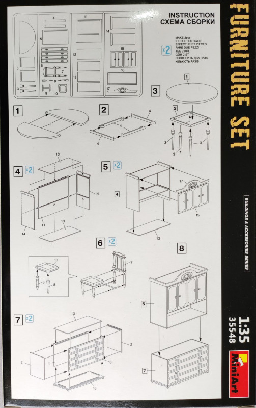 MiniArt - Furniture-Set  