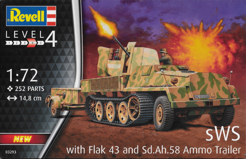 Revell - sWS with FlaK 43 and Sd.Ah.58 Ammo Trailer
