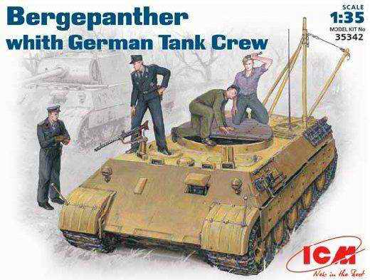 ICM - Bergepanther (early Version) & Bergepanther with German Tank Crew