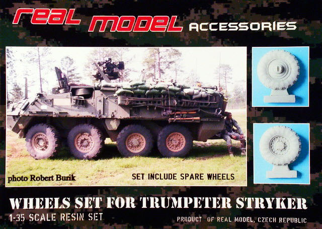Real Model - Wheels Set For Trumpeter Stryker