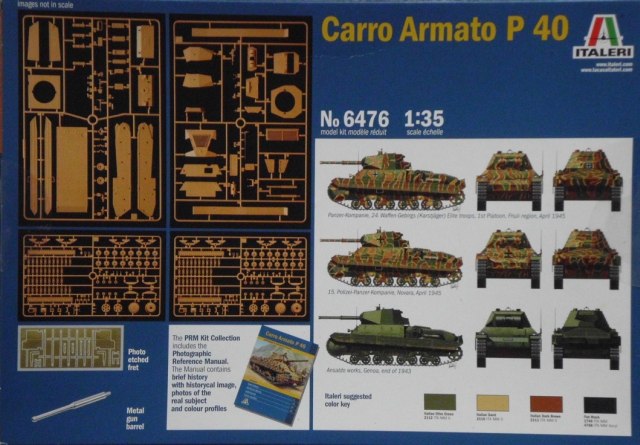 Italeri - Carro Armato P 40