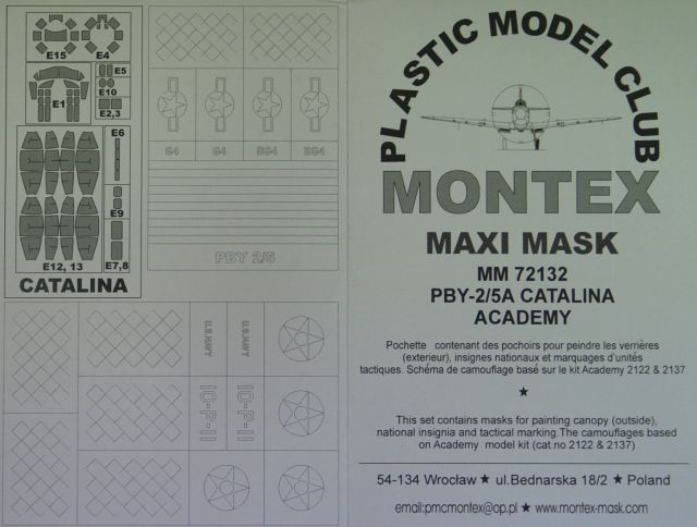 Montex - PBY Catalina 'Maxi Mask'