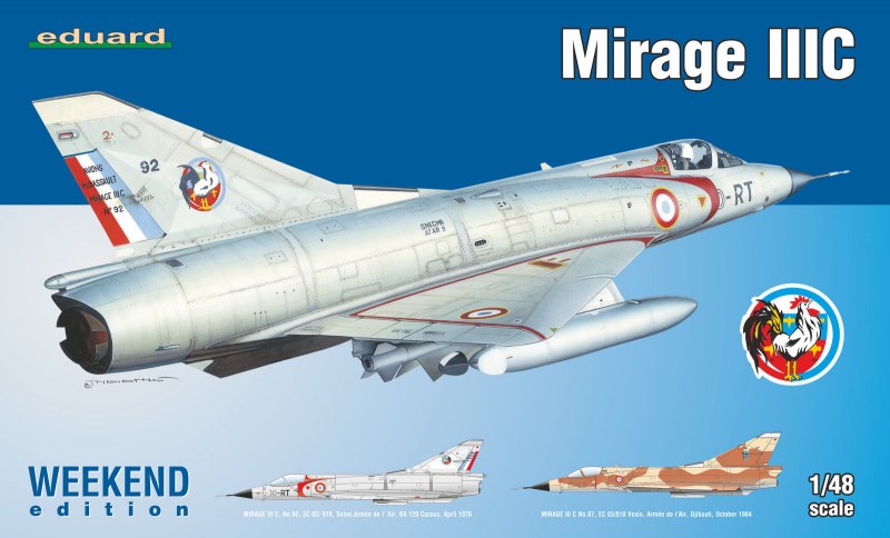 Eduard Bausätze - Mirage IIIC