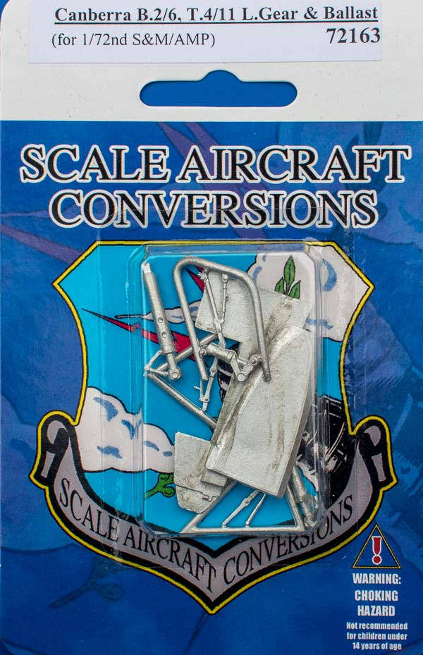 Scale Aircraft Conversions - Canberra B.2/B.6, T.4/11
