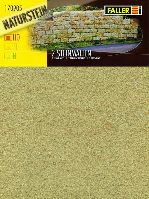 FALLER - Steinmatten Ocker