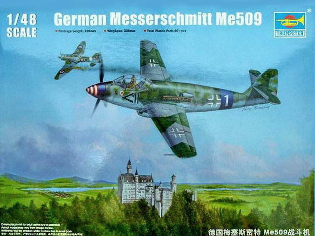 Trumpeter - German Messerschmitt Me509