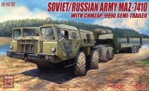 : Soviet/Russian Army MAZ-7410 with ChMZAP-9990 semi-trailer