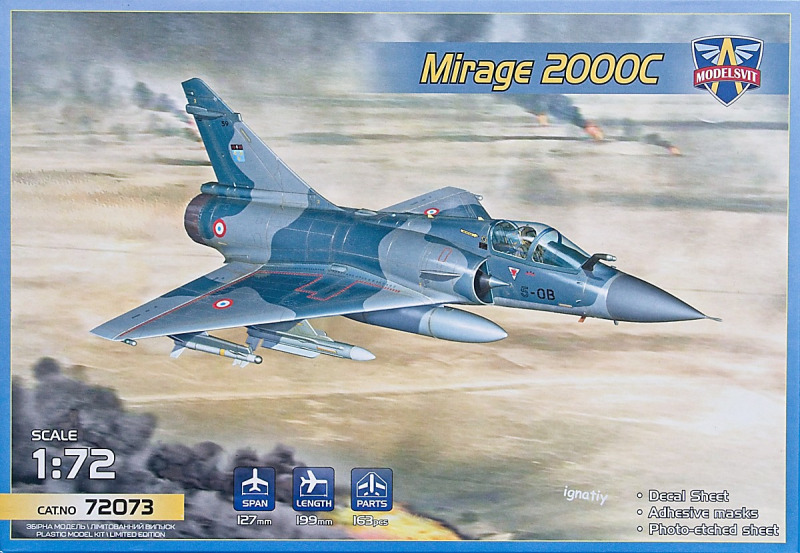 Modelsvit - Mirage 2000C