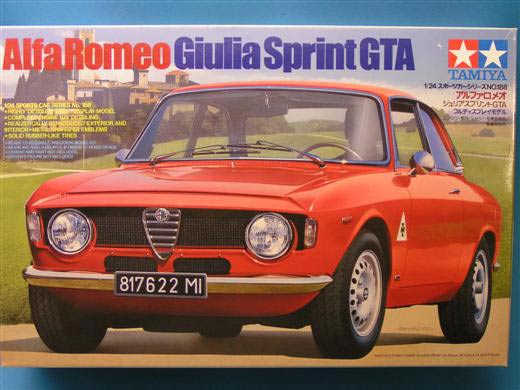 Tamiya Alfa Romeo Giulia Sprint GTA