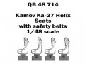 Kit-Ecke: Kamov Ka-27 Helix seats with safety belts
