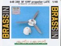 Kit-Ecke: Bf 109F propeller LATE