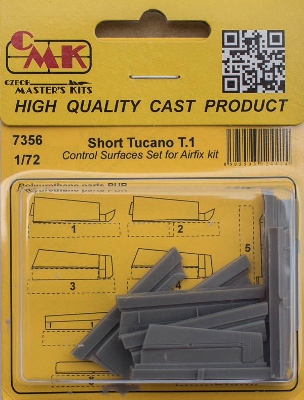 CMK - Short Tucano T.1 Control Surfaces