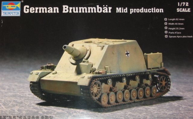 Trumpeter - German Brummbär Mid Production