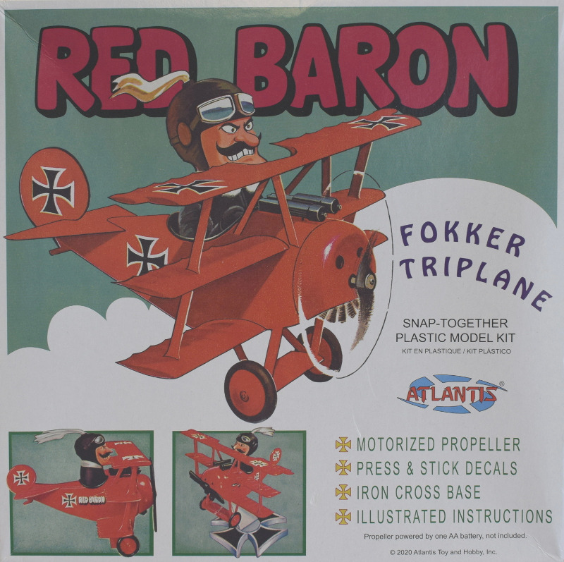 Atlantis Models - Red Baron Fokker Tripane