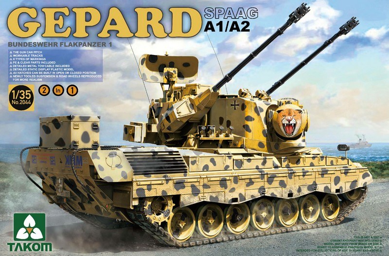 Takom - SPAAG Gepard A1/A2