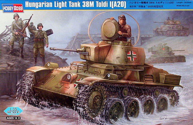 HobbyBoss - Hungarian Light Tank 38M Toldi I [A20]
