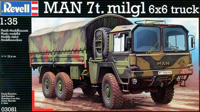 Revell - MAN 7t. milgl 6x6 truck