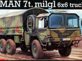 MAN 7t. milgl 6x6 truck