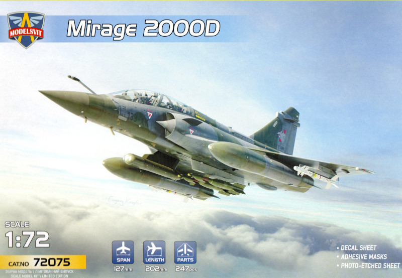 Modelsvit - Mirage 2000D