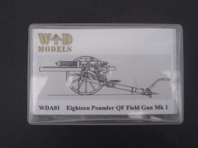 WD Models - Eighteen Pounder QF Field Gun Mk 1
