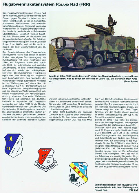 Seite 17 - Flugabwehrraketensystem Roland Rad