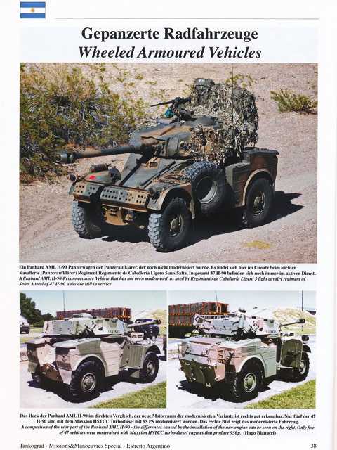 - Ejército Argentino - Vehicles of the Modern Argentine Army