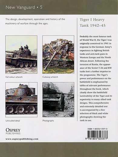  - Tiger I Heavy Tank 1942-1945