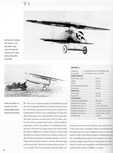  - Fokker Flugzeugwerke in Deutschland 1912 ? 1921