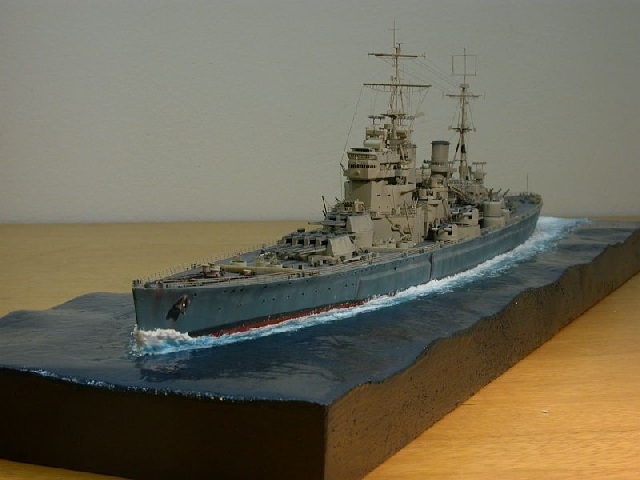 HMS Howe direkt nach der Renovierung