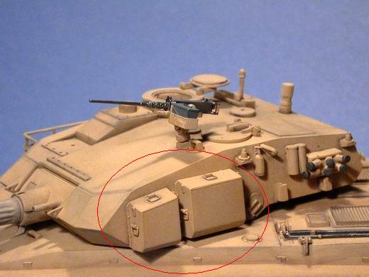 ...und als Detail am brasilianischen Kampfpanzer EE-2 'Osorio'