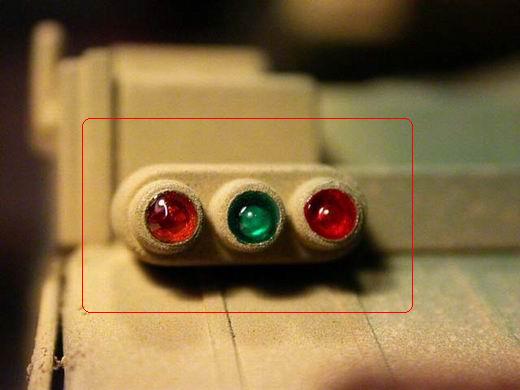 Heckleuchten des chinesischen Panzer Typ 96