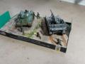 M40 und T-34 im Koreakrieg (1:76 verschiedene Hersteller)