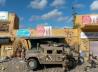 Humvee mit langem Luftfilterschnorchel und Decals aus der Restekiste