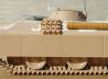 Kleiner schwerer Panzer flach